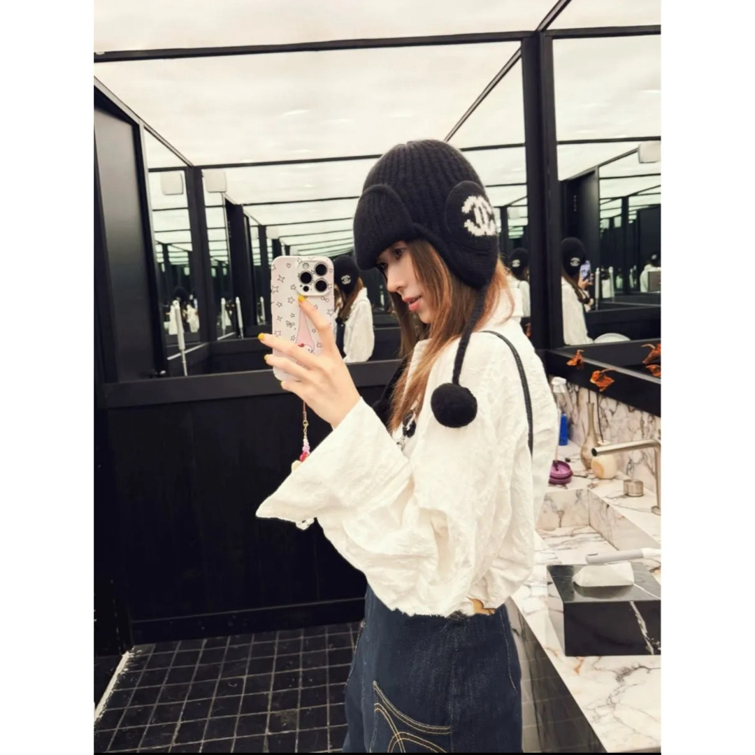 CHANEL - 値下げ！新品未使用 シャネル ニット帽 25B 最新作 大人気 超