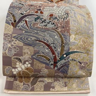 在庫一掃】 【美品】 袋帯 名品 お太鼓柄 正絹 【中古】の通販 by