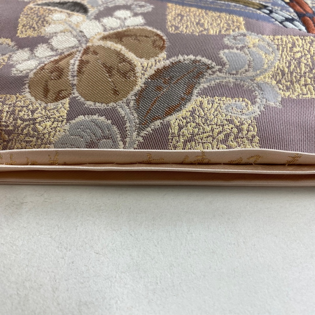 在庫一掃】 【美品】 袋帯 名品 お太鼓柄 正絹 【中古】の通販 by