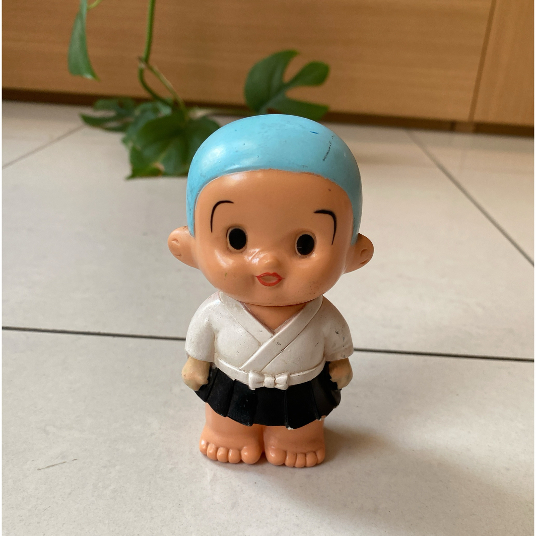 ジャンク 貯金箱 レトロ 昭和 ソフビ ジャングル大帝レオ 近畿銀行