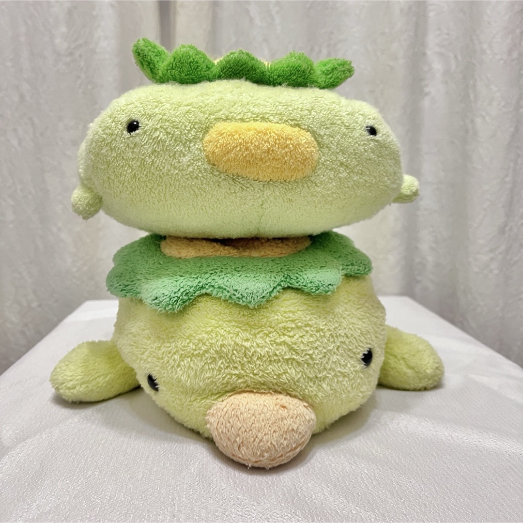 フリッカ まつもと 廃盤 カッパ ぬいぐるみ43cm&27cmましゅまろせら