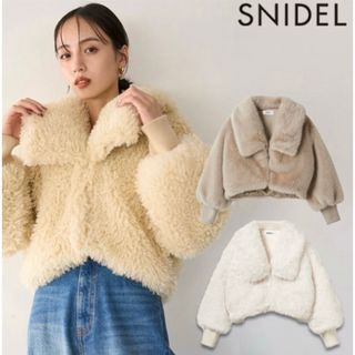 SNIDEL - 2012年ラビットファーコート♡の通販 by