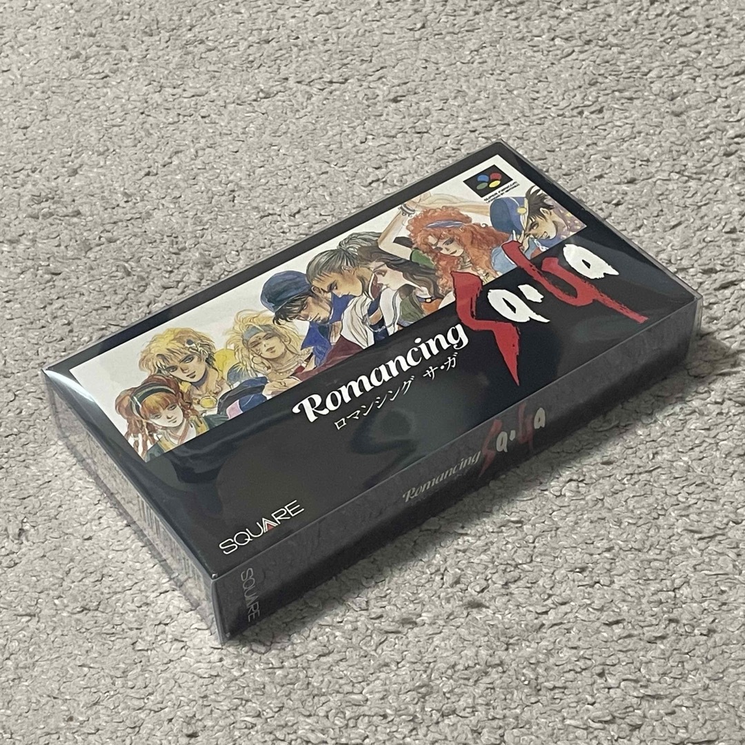 SFC ロマンシングサガ 販促用ポスター 非売品 レア スクウェア SFC
