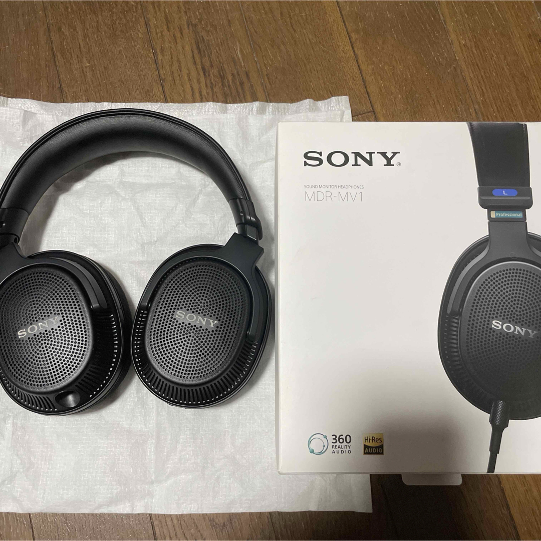 SONY MDR-MV1 バランスケーブルセット 部品ソニーモニターヘッドホン
