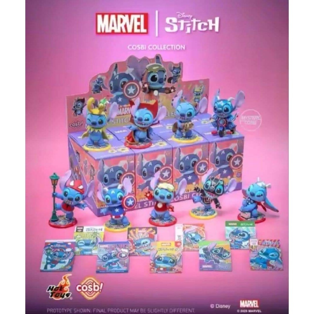 Hot Toys - cosbiマーベル×スティッチ8種セット シュリンク付き未開封