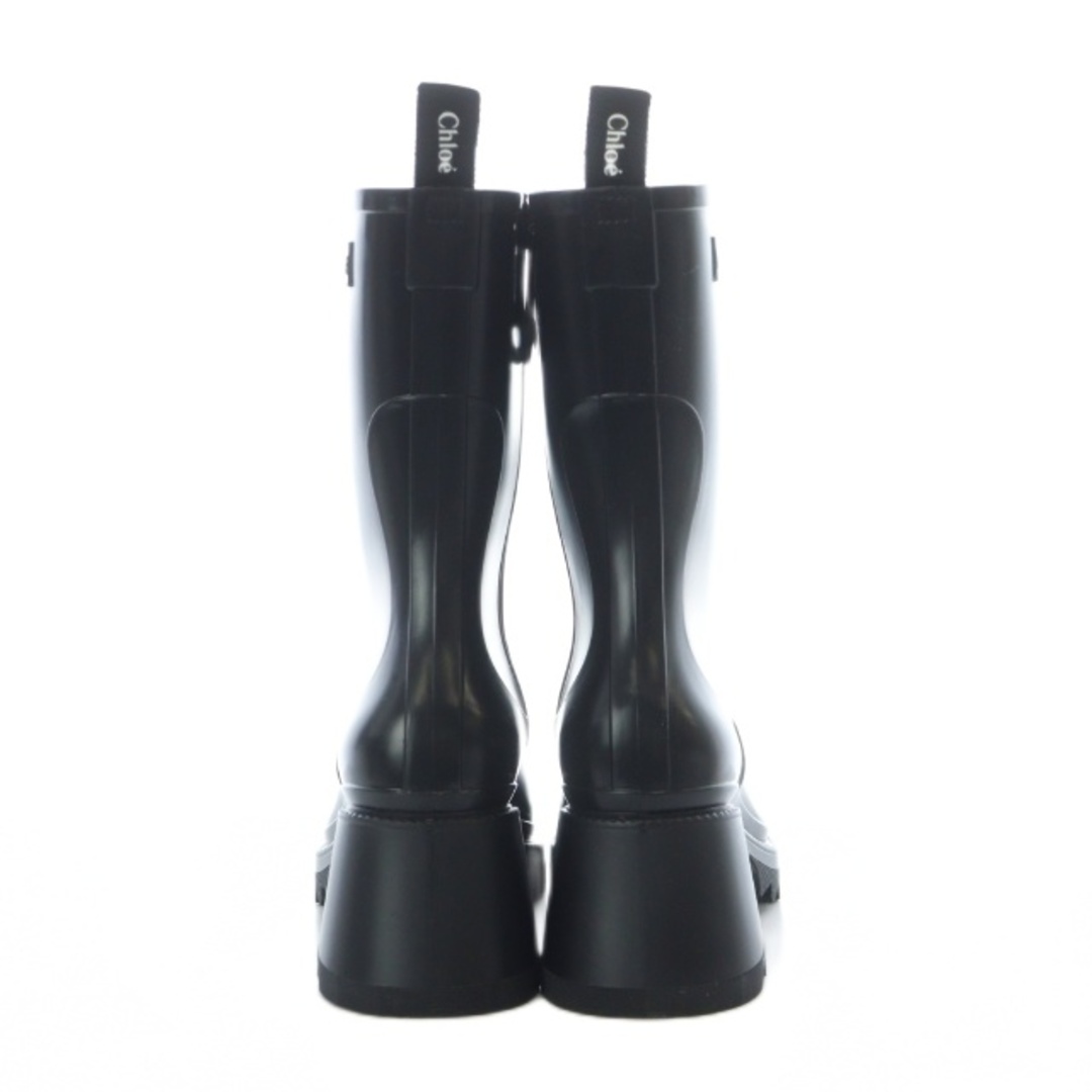 Chloe - クロエ BETTY レインブーツ 36 23cm 黒 ブラック チャンキー