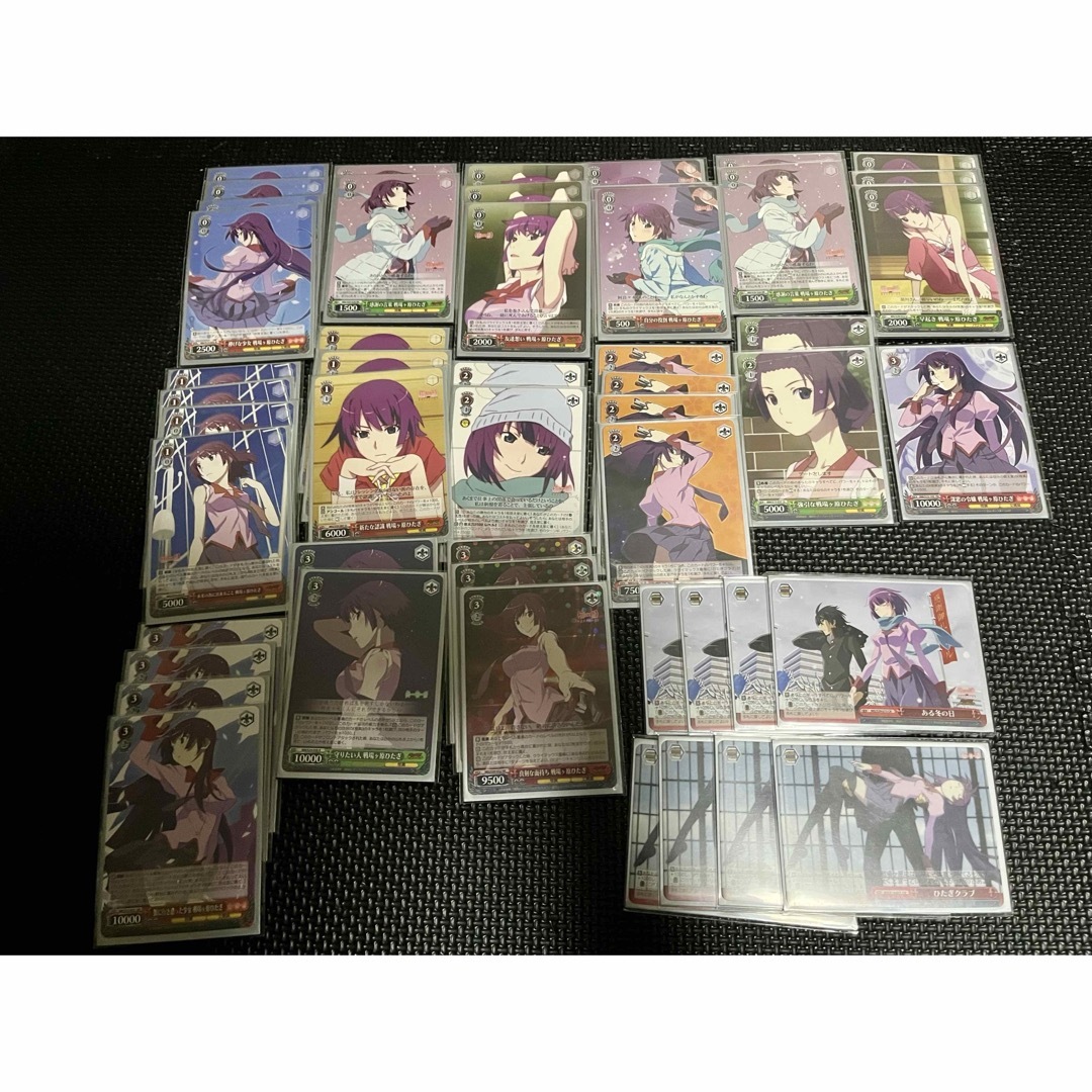 構築済み ヴァイスシュヴァルツ 戦場ヶ原ひたぎ 化物語