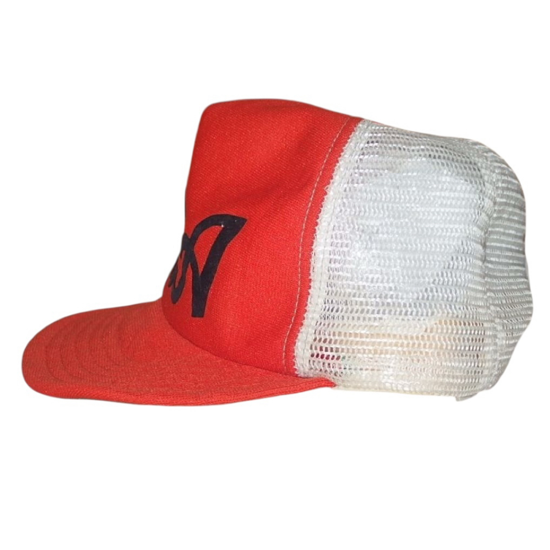 NEW ERA - ▪️70's NEW ERA ビンテージ トラッカーキャップ オレンジ