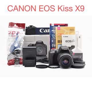 Canon - 一眼レフカメラcanon kiss x9 標準レンズセット/EF 35-80mmの