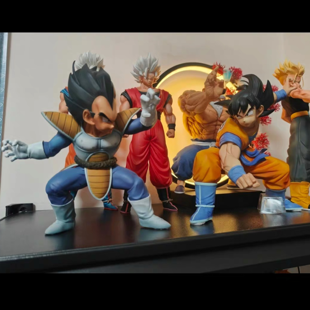 ドラゴンボール フィギュア 孫悟空 ベジータ PVC製品 ガレージキットの