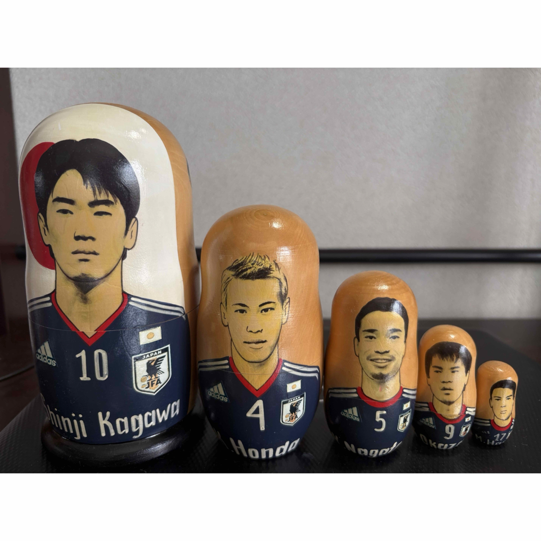 サッカー日本代表マトリョーシカ ロシアワールドカップ