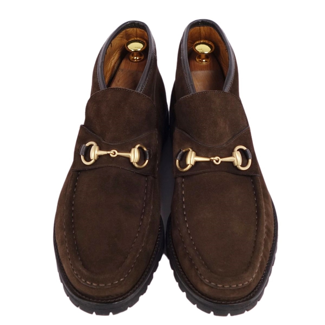 GUCCI - Vintage グッチ GUCCI ブーツ チャッカブーツ ホースビット