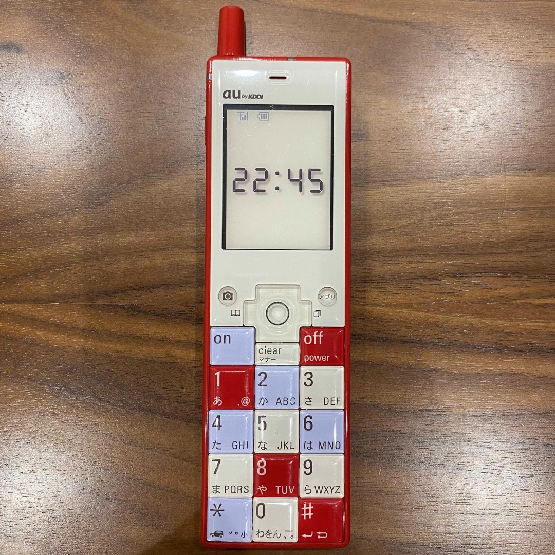 au - au 初代『INFOBAR 』 モックアップ 赤の通販 by にゃんちゅー's