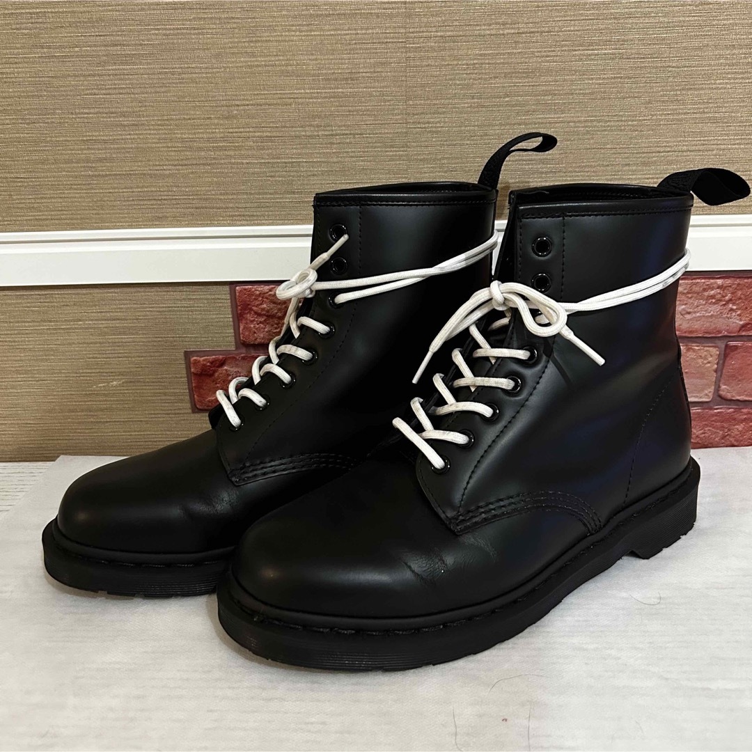 Dr.Martens - Dr.Martens 8ホールUK9 MONO ブラック 28cm 白紐の通販