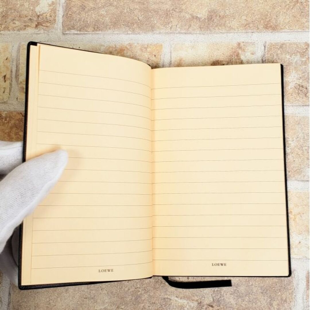 LOEWE - 未使用 ロエベ Loewe ☆ レザーカバー メモ帳 ノート 手帳