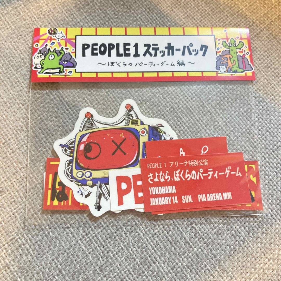 PEOPLE1 ステッカーの通販 by o｜ラクマ