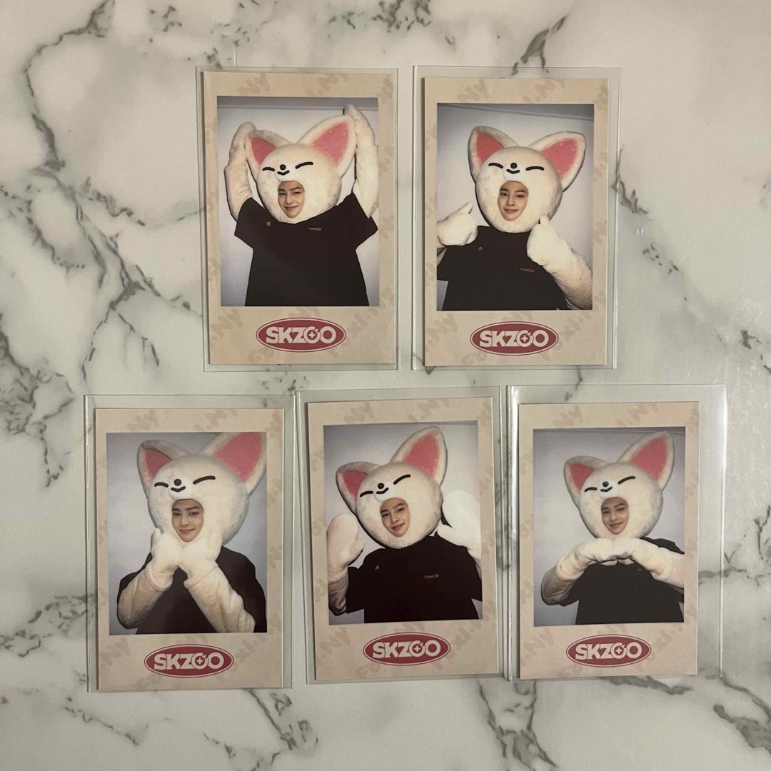Stray Kids - アイエン / SKZOO ポラロイド 5枚 コンプセットの通販 by