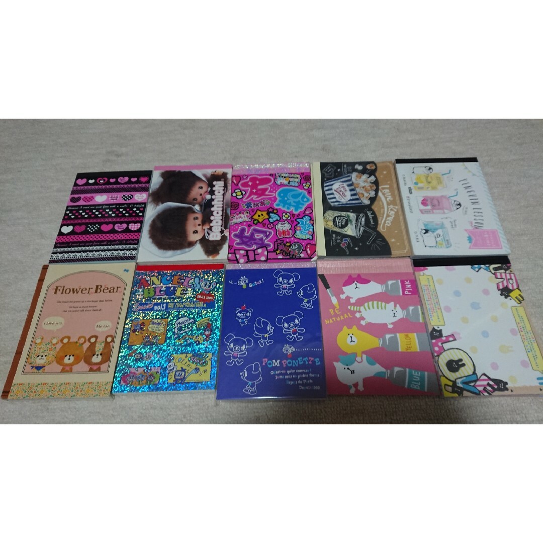 平成レトロ レア 希少 メモ帳セット 10冊 ③の通販 by アカチンパ｜ラクマ
