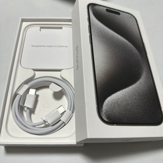 iPhone15Pro美品 未使用充電器と箱付き iPhone 15 Pro 中古一覧｜SIM