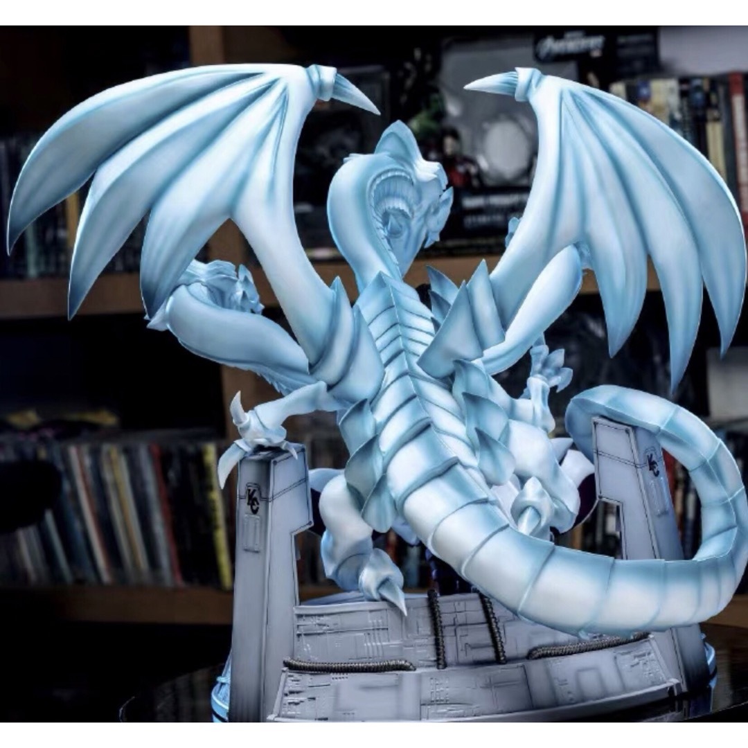 遊戲王 遊☆戯☆王 青眼の究極竜 フィギュア ガレージキット GK完成