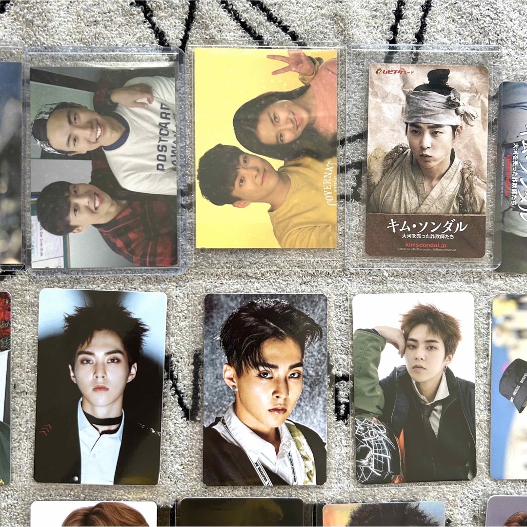 トレカ（セフン）、ポストカード（シウミン） トレカ（セフン