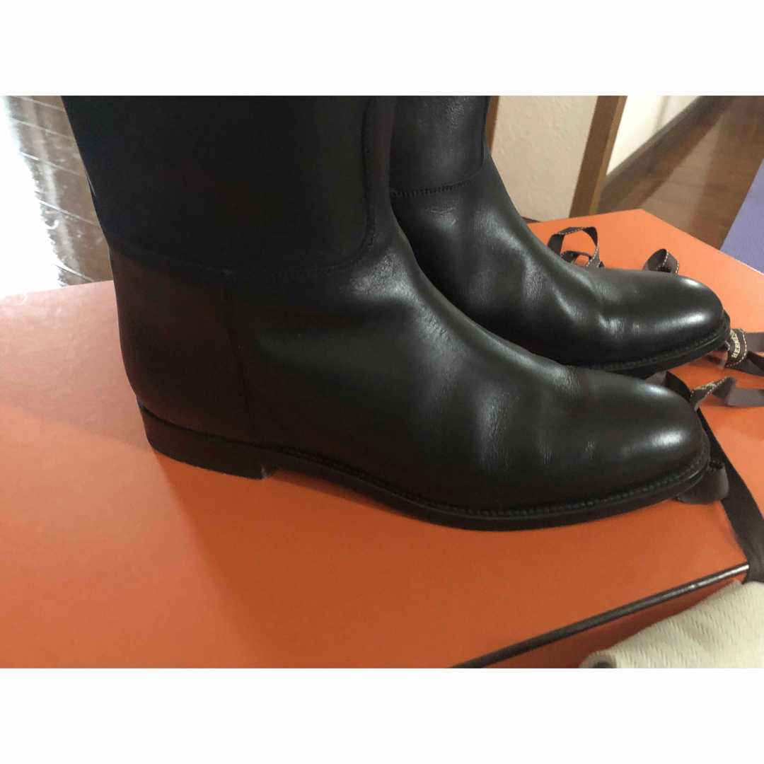 HERMES - 美品 正規品 エルメス ジャンピングブーツ 23.5cm 37 1/2の