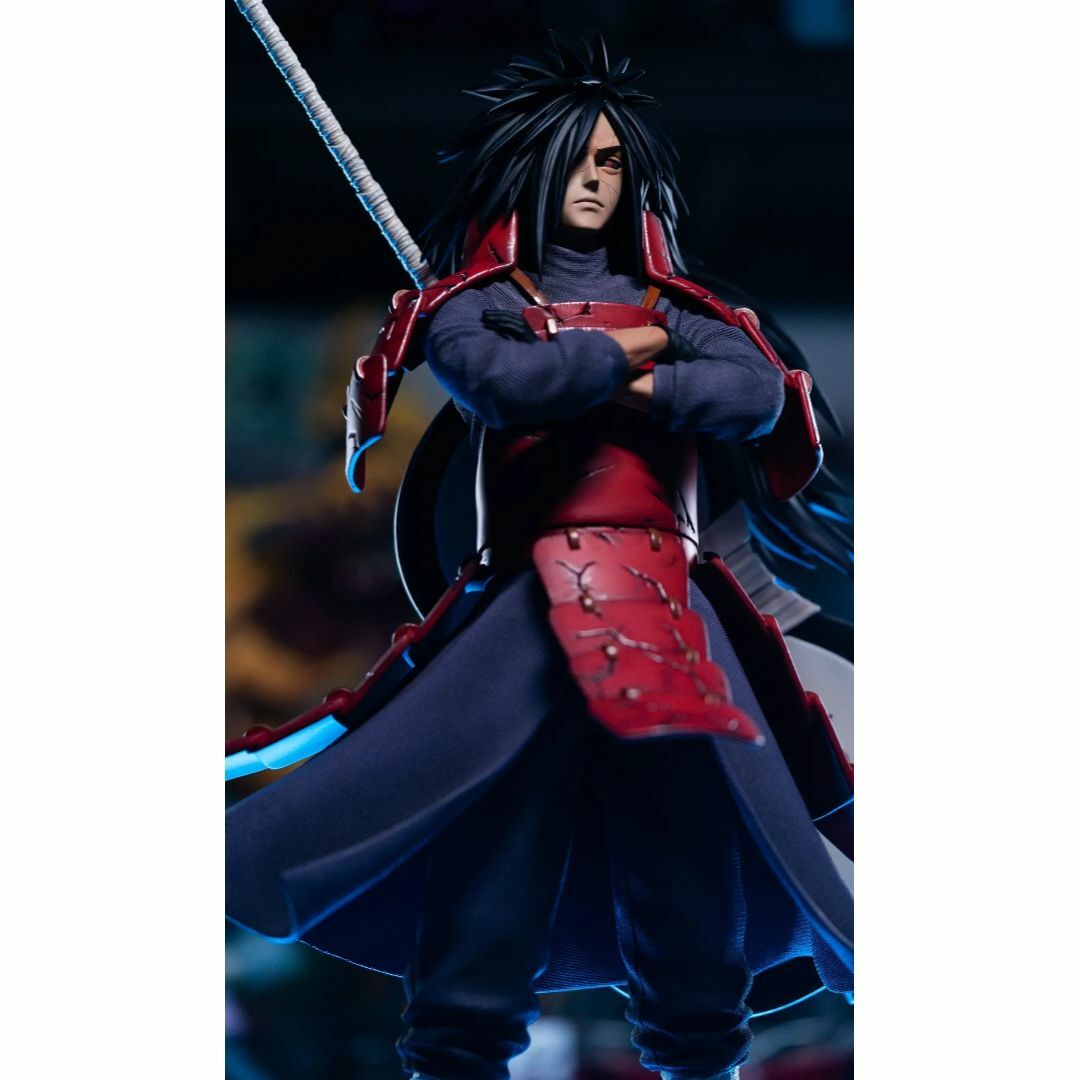 ナルト 疾風伝 うちはマダラ ガレージキット 塗装済み完成品