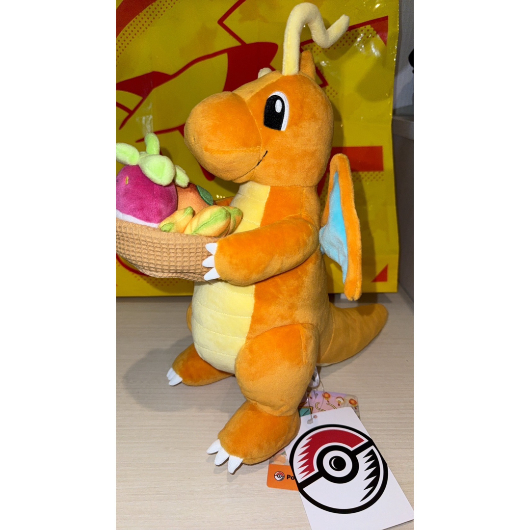 新品未使用】台湾限定 カイリュー ぬいぐるみ ポケモンセンターの通販