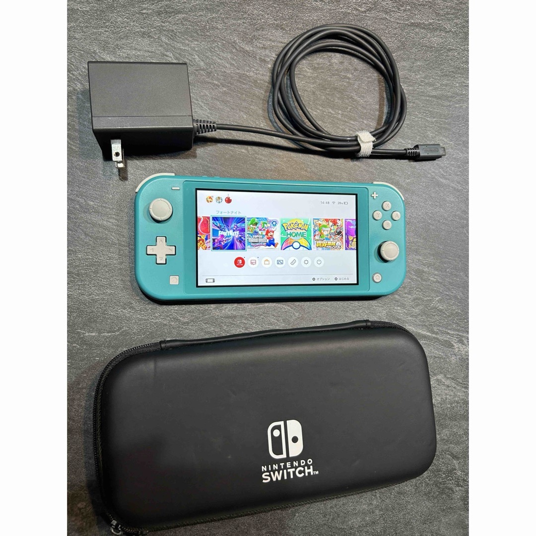 Nintendo Switch - Switch Light ターコイズ ジャンクの通販 by