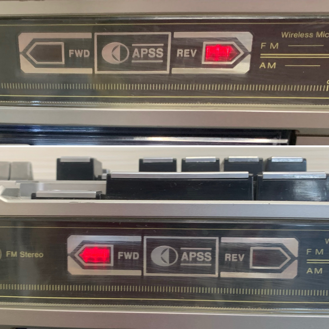 SHARP - ラジカセ シャープ SHARP GF-303ST ベルト交換済み