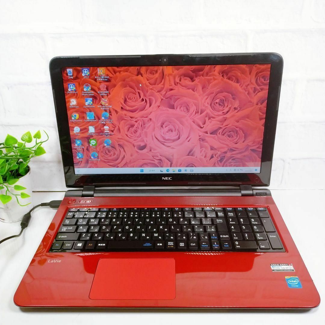 セール SSD爆速高速初期設定済みノートパソコン簡単Windows11カメラ付きPC