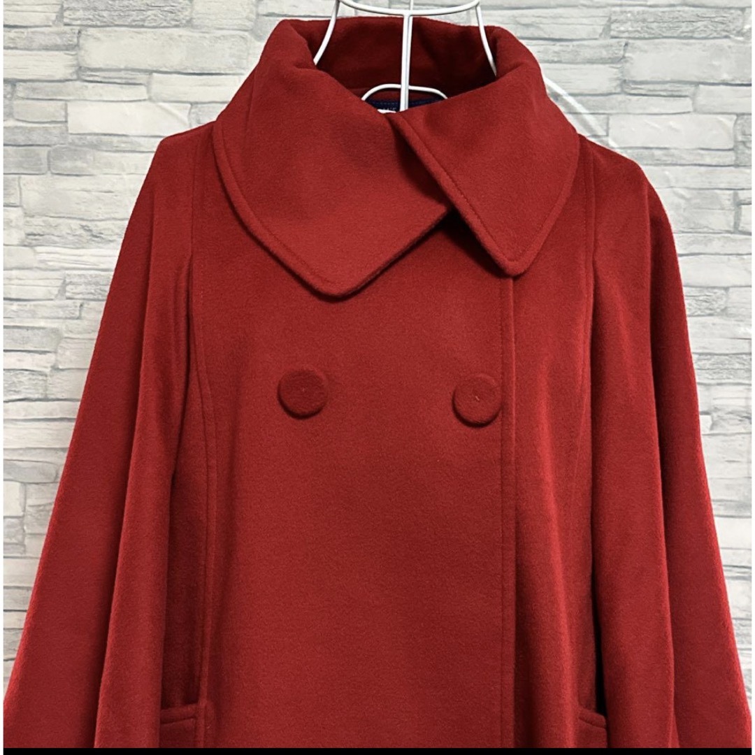 M'S GRACY - M'S GRACY エムズグレイシー コート レッド 36 Sの通販 by