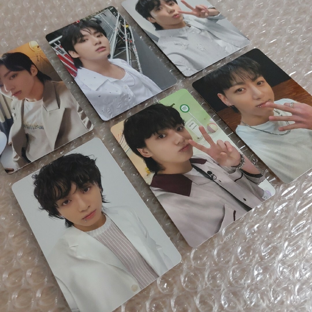 JPFC・ユニバ ラキドロ トレカ BTS ジョングク GOLDEN