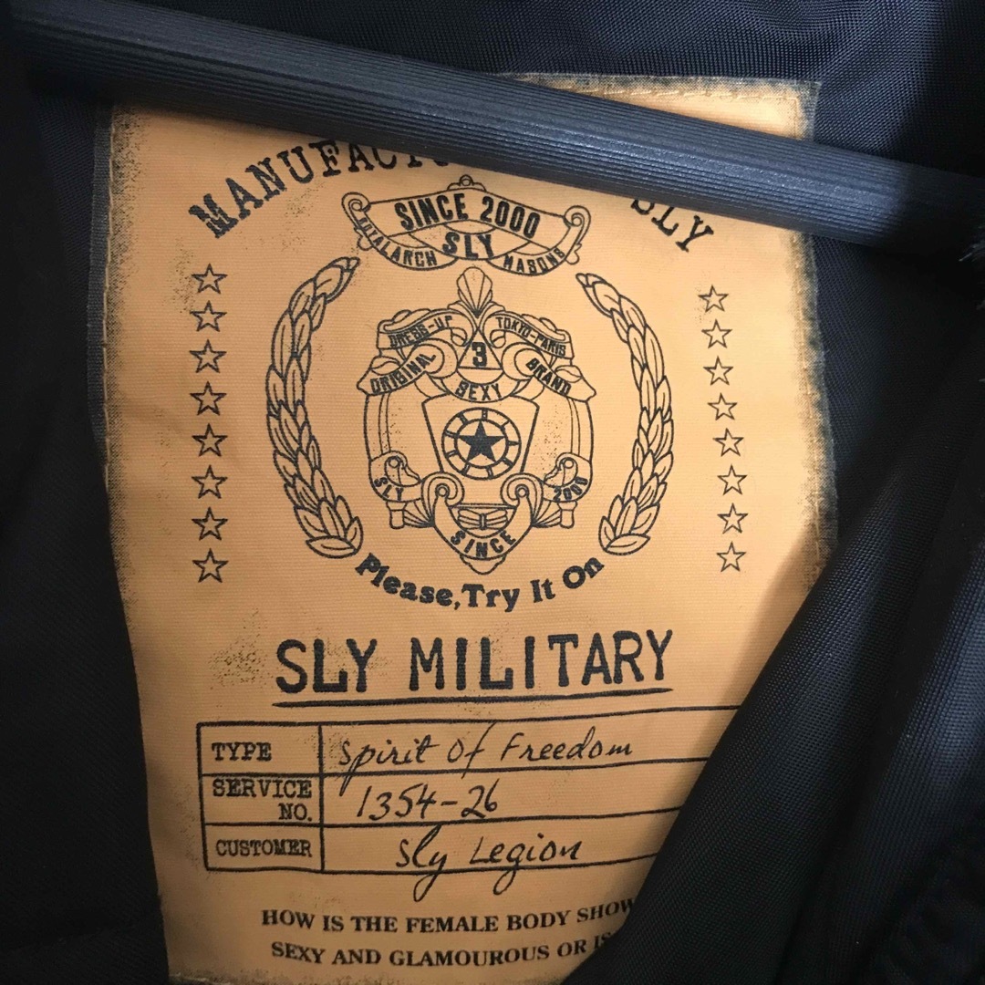 SLY - SLY N3B Y2K ミリタリーコート 平成 ギャル モッズコート の通販