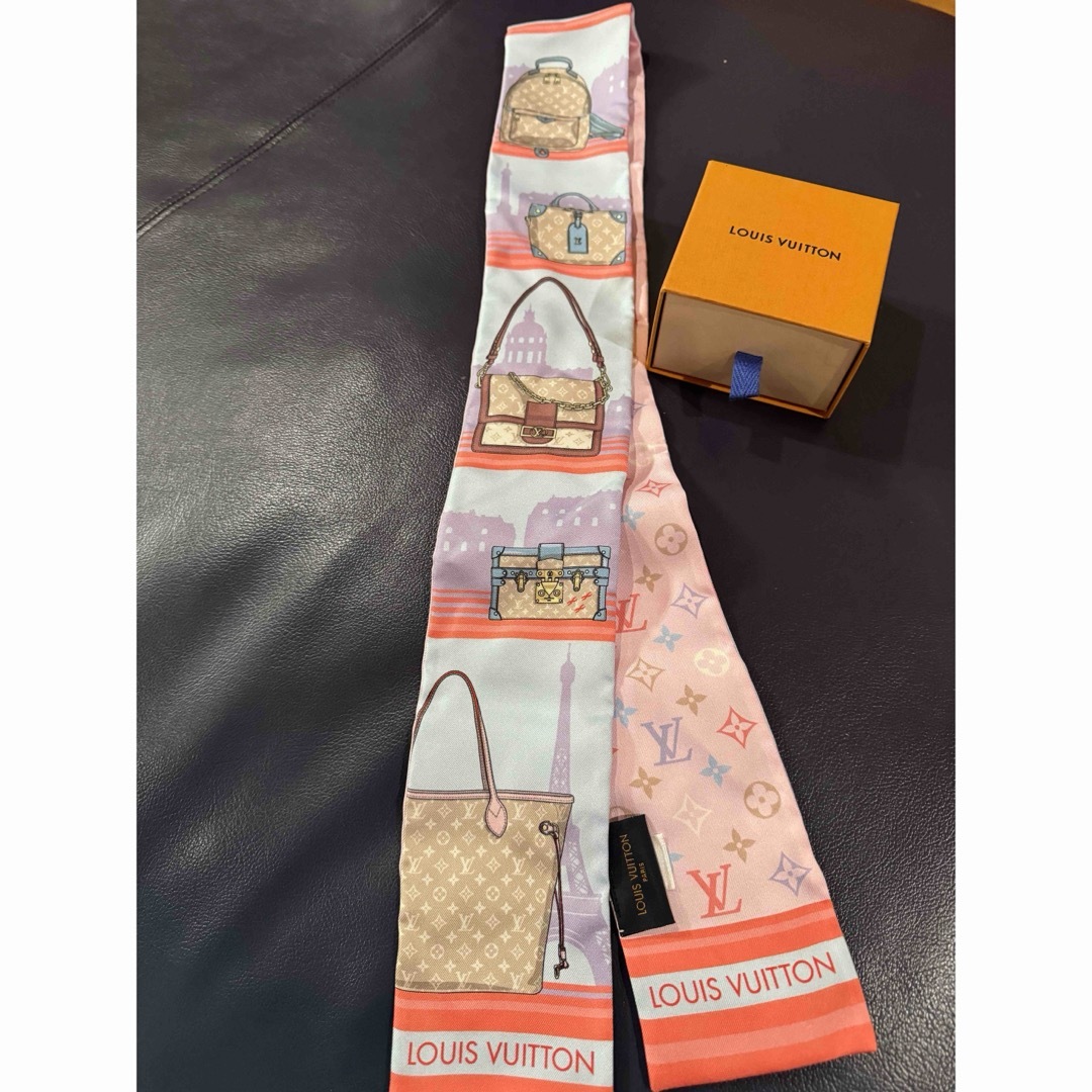LOUIS VUITTON - 新品♡ ルイヴィトン スカーフ LV カード リボン付き