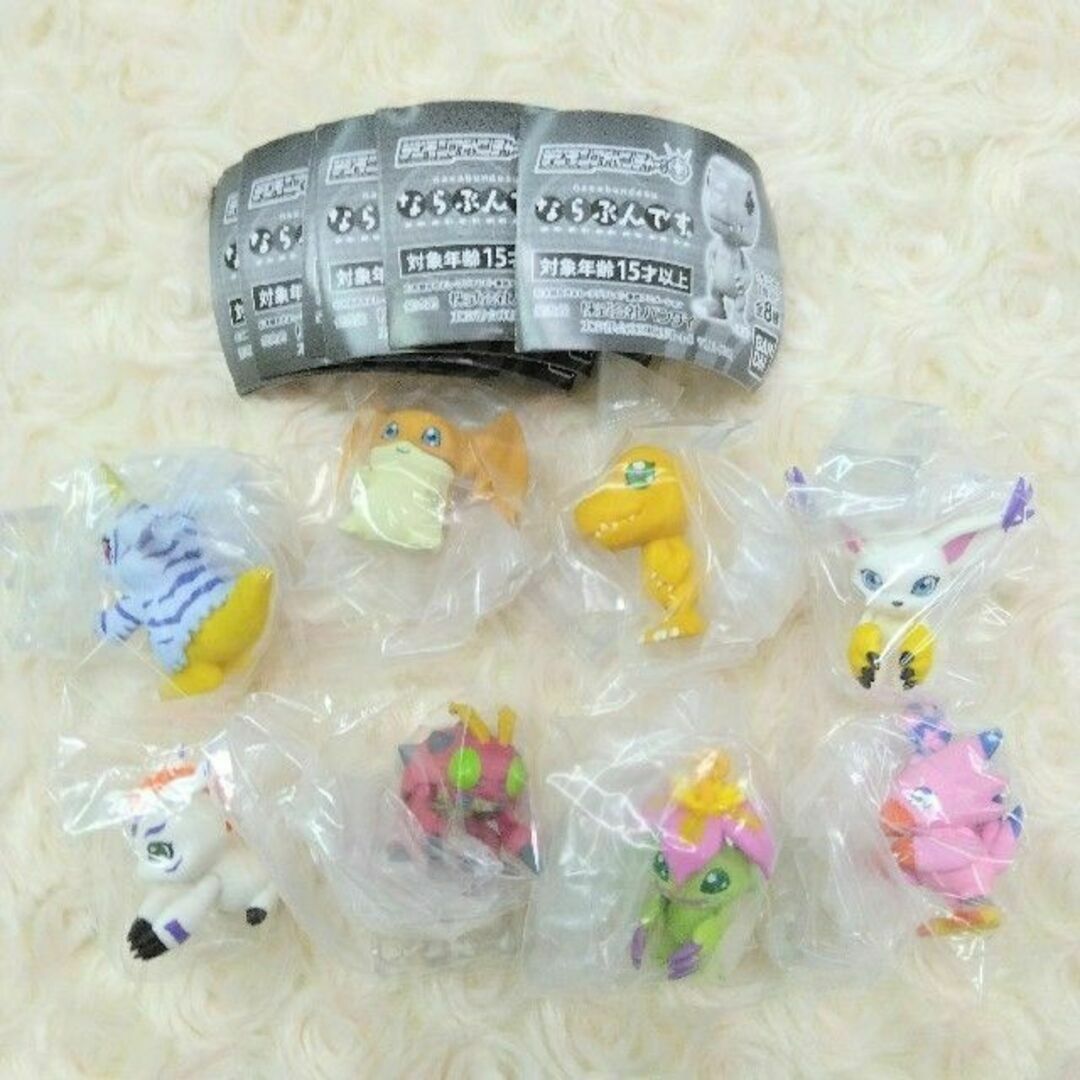 デジモンアドベンチャー： ならぶんです。 全8種 フルコンプの通販 by