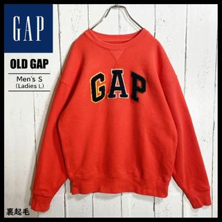 GAP - オールドギャップ OLD GAP 刺繡ロゴ スウェット 90s 古着 S