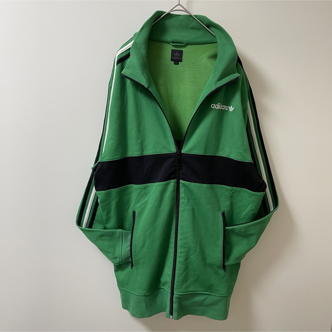 adidas - XL90s】アディダス古着トラックジャケット刺繍ジャージ