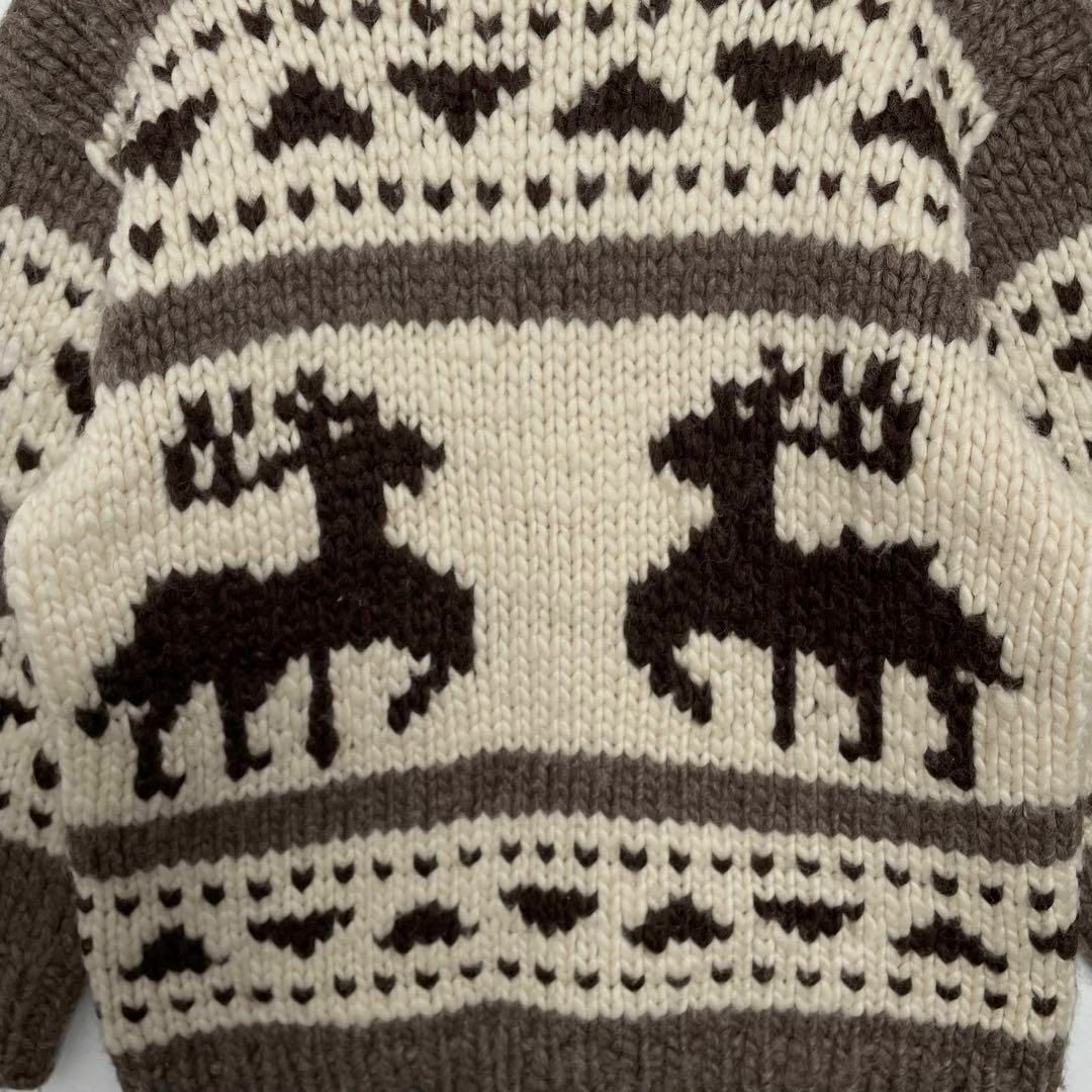 KANATA - KANATA カナタ ウッドボタン カナダ製 トナカイ カウチン