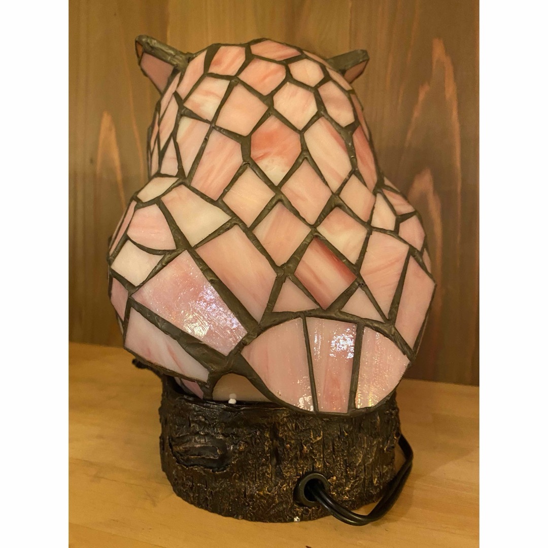 フクロウステンドグラスランプの通販 by root0726's shop｜ラクマ