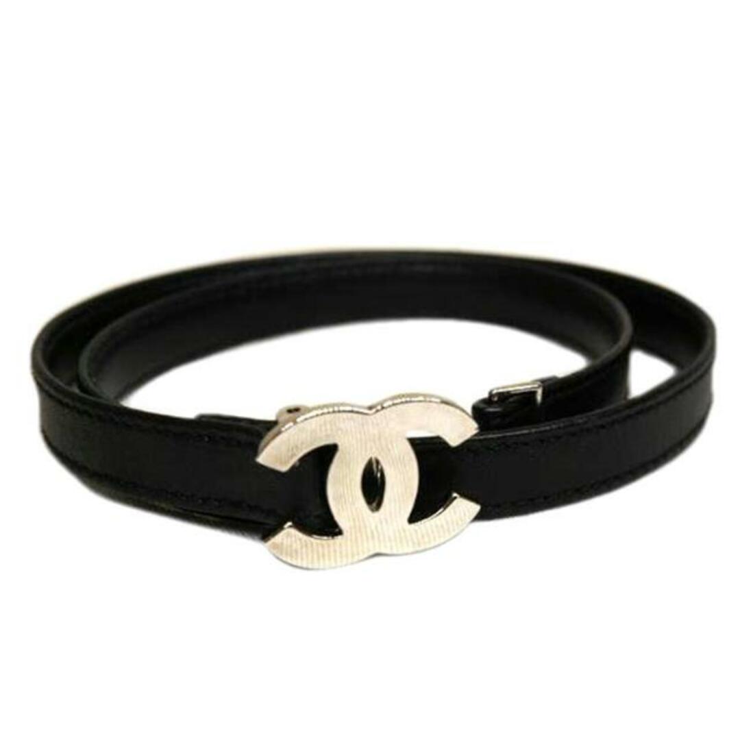 CHANEL シャネル/レザーベルトココマーク/ブランドアクセサリー/AB