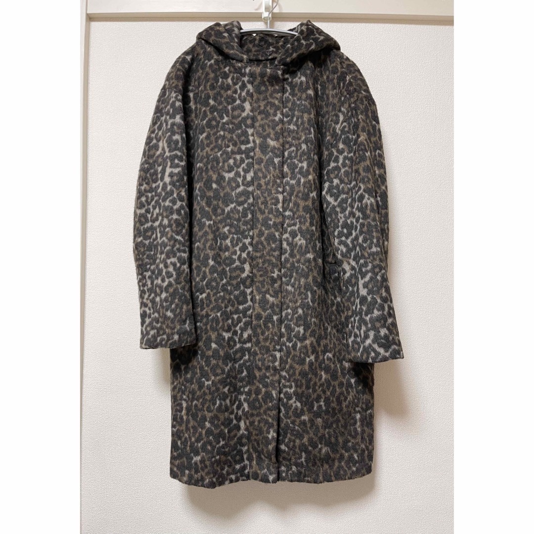 niko and - Niko and…レオパード柄フーデットコート M 未使用の