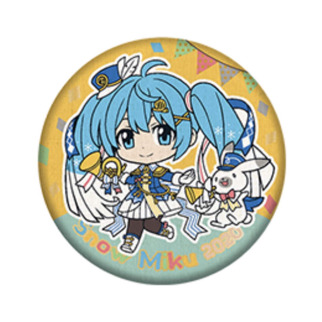 初音ミク 布製缶バッジ SNOW MIKU 2020 缶バッジの通販 by koi Shop