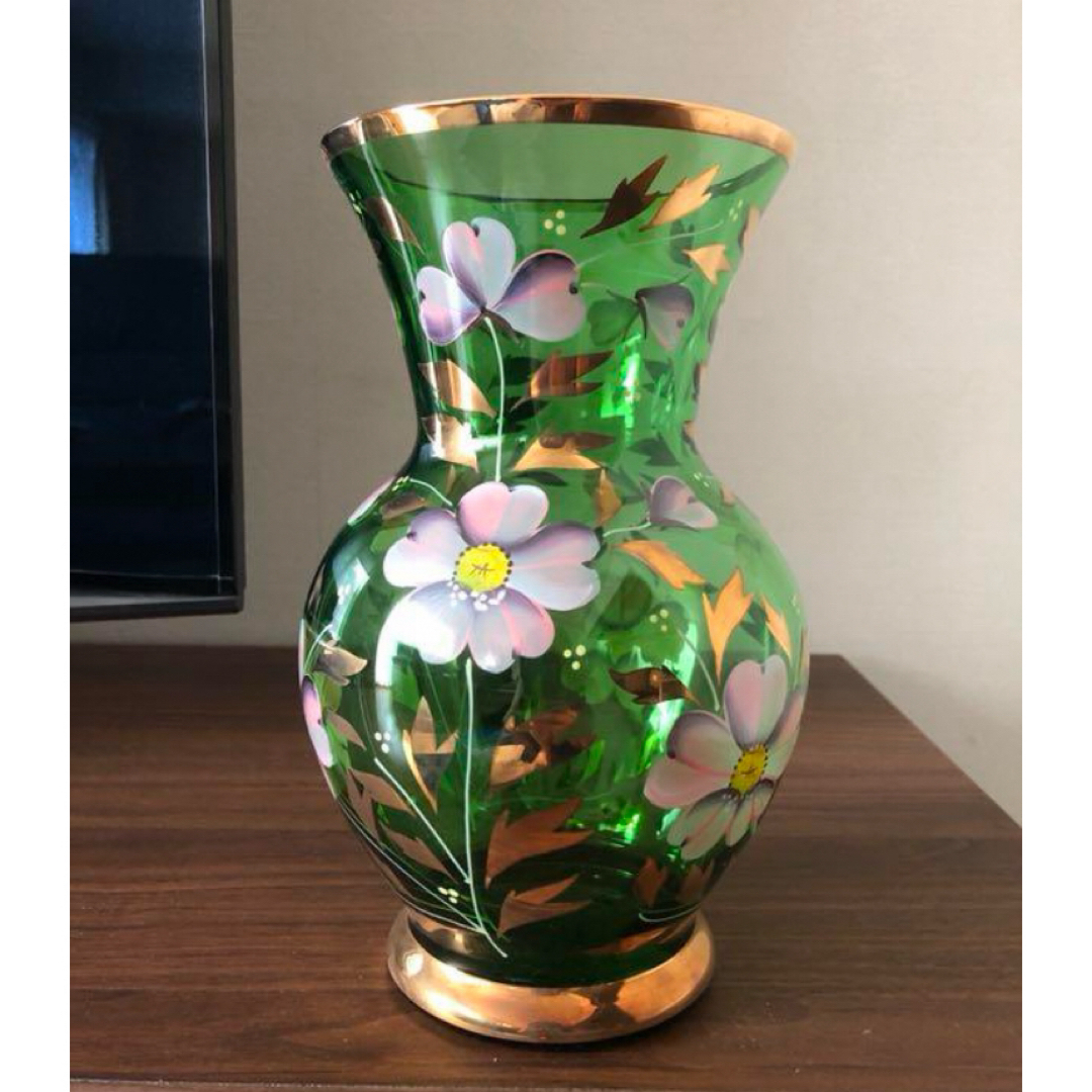 BOHEMIA Cristal - 【新品未使用品】チェコ ボヘミアクリスタル 花瓶の