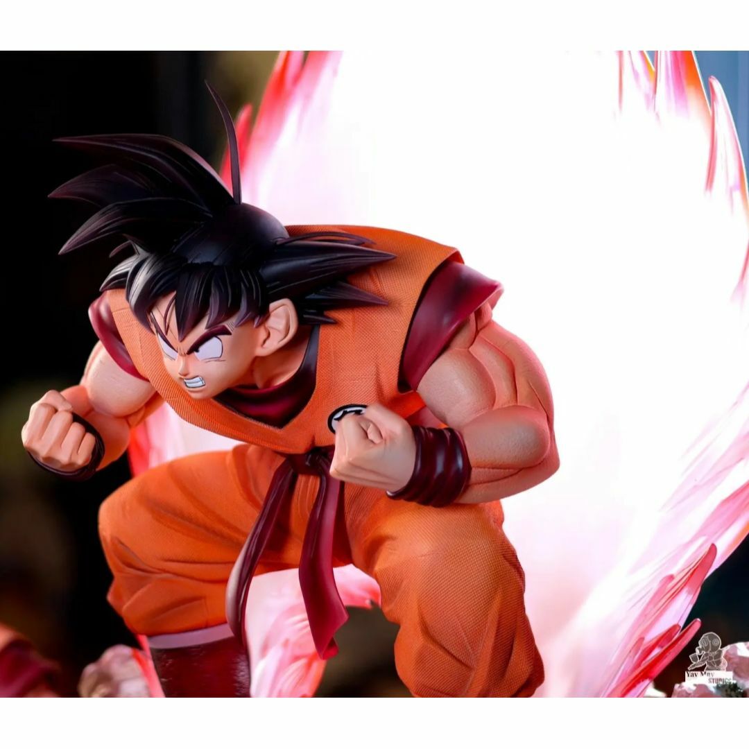 ドラゴンボール 界王拳 孫悟空 ガレージキット フィギュア 1/6スケール