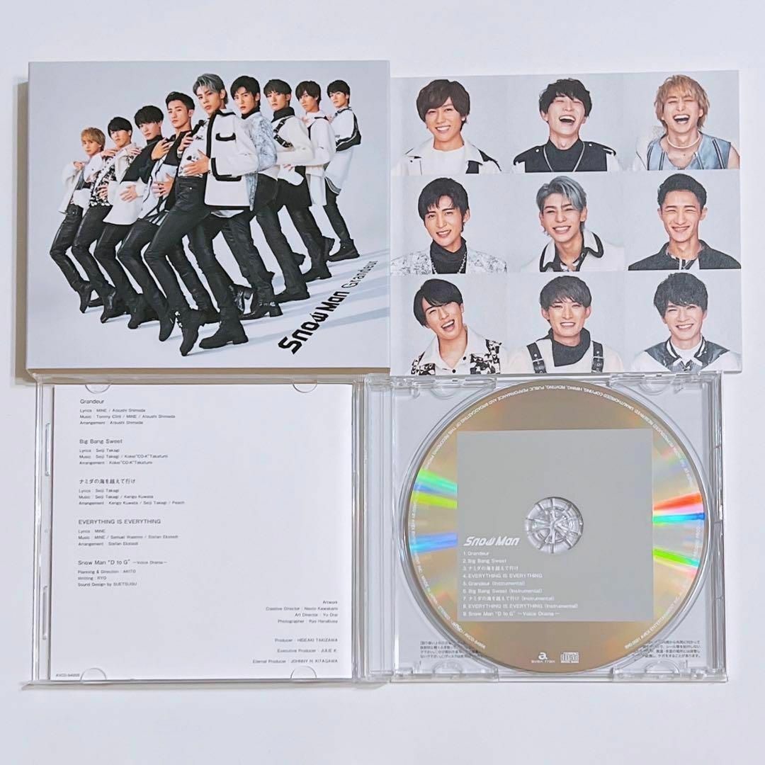 Snow Man - SnowMan Grandeur 通常盤 初回プレス仕様 CD 美品！ 目黒蓮
