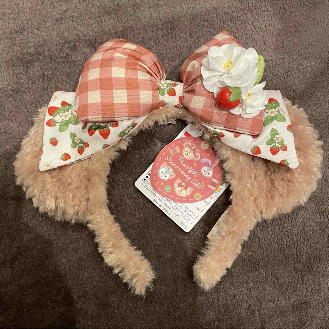 ハートフェルト・ストロベリーギフト カチューシャ フリー TDS限定の