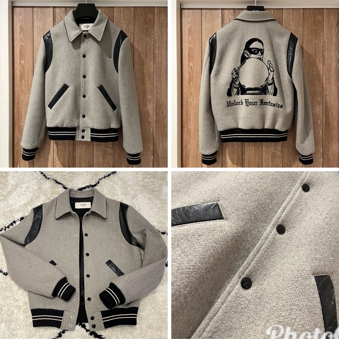 CELINE - CELINE セリーヌ テディジャケット エディ19aw 超美品の通販