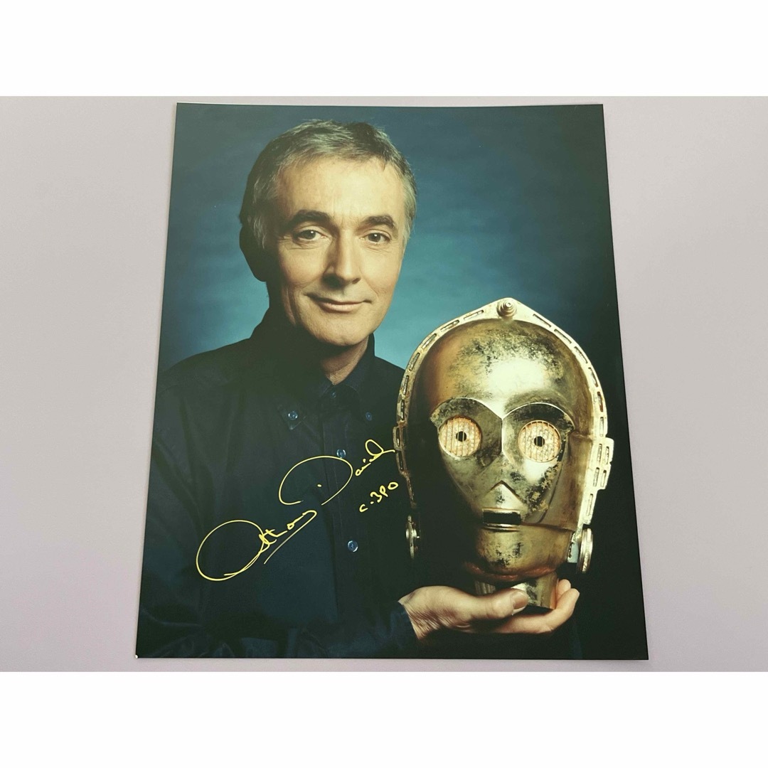 スターウォーズ 直筆サイン C-3PO アンソニー・ダニエルズ氏の通販 by