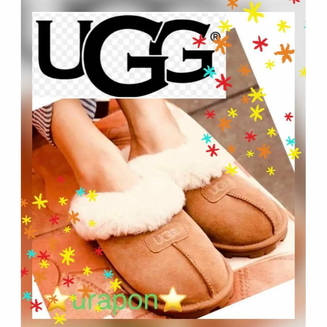 UGG - ラスト1点✨②新品✨23靴下～24素足履き✨UGG✨Coquette